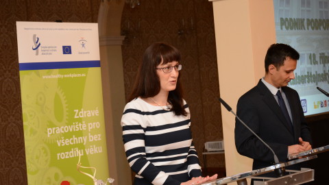 Projev náměstkyně ministra MZ ČR a hlavní hygieničky Mgr. Evy Gottvaldové.