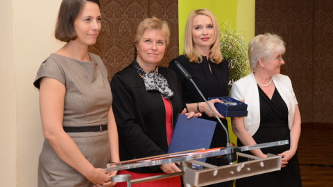 Společná fotografie se zástupkyní společnosti T – Mobile Czech Republic a.s.