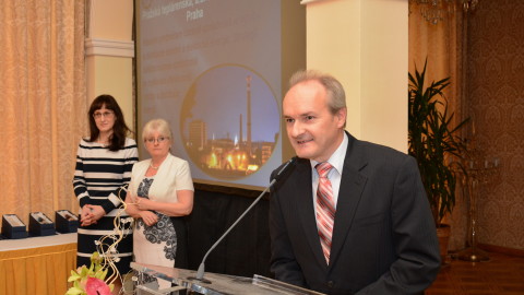 Děkovná řeč zástupce společnosti Pražská teplárenská, a.s.